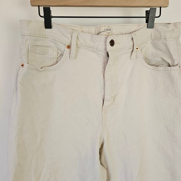 Universal Thread Vintage Straight High Waist‎ Jeans 14 Ivory Denim - Picture 2 of 9